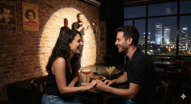 דייט ורומנטיקה המלצות לערב סטנדאפ במרכז הארץ